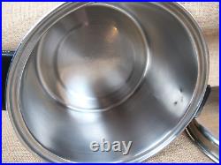 Vintage 6-Pc LIFETIME 18-8 Stainless Steel CookwareStock Pot/2 & 3Qt Sauce Pots