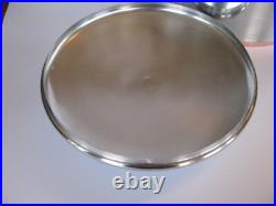 Vintage 82 Revere Ware 16 QT Covered Super Pot Rome NY Copper Bottom