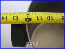 Vintage 82 Revere Ware 16 QT Covered Super Pot Rome NY Copper Bottom