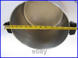 Vintage 82 Revere Ware 16 QT Covered Super Pot Rome NY Copper Bottom