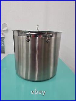 Vintage All-Clad Stockpot 20 QT 5 Gallon Stock Pot with Lid Estate NICE