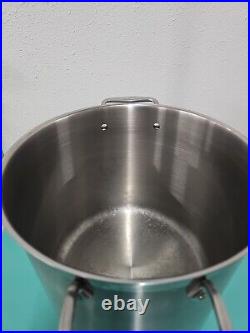 Vintage All-Clad Stockpot 20 QT 5 Gallon Stock Pot with Lid Estate NICE