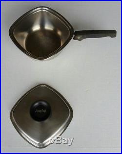 Vintage Aristo-Craft 8 Piece 18-8 Stainless Cookware Set USA Stock Pot Saucepan