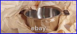 Vintage Farberware 8 Quart Sauce Pot Stainless Steel Aluminum Clad New Rare