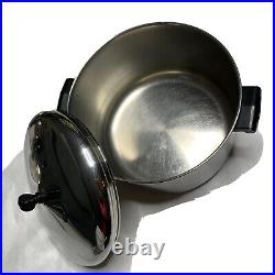 Vintage Farberware Aluminum Clad Stainless Steel Pot Lot 10 Pc READ Description