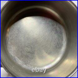 Vintage Farberware Aluminum Clad Stainless Steel Pot Lot 10 Pc READ Description