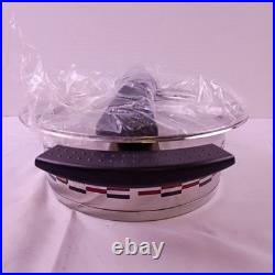 Vintage Fissler ALTA Stainless Pot Flat Vented Lid 18/10 IDC Made in Germany New