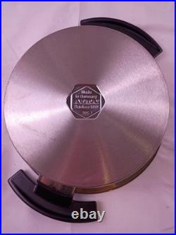 Vintage Fissler ALTA Stainless Pot Flat Vented Lid 18/10 IDC Made in Germany New