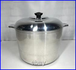 Vintage Magnalite Classic Si05 a 10qt Stockpot withLid Heavy Cast Aluminum
