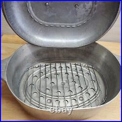 Vintage Magnalite Roasting Pan 8qt Made In U. S. A