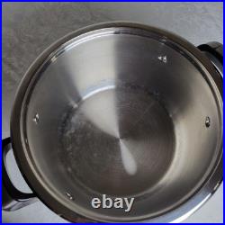 Vintage RAINBOW Nutri Stahl Nutri Thermic 6 7 qt stock pot with lid Stainless