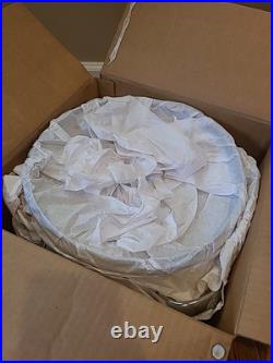 Vintage REVERE WARE 16 Qt Stock Pot withLid Restaurant Style Copper Bottom NOB