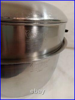Vintage Rena-ware 6qt/4qt Dome & LID Stainless Stockpot Vintage Rena-ware 6qt/4qt Dome & LID Stainless Stockpot