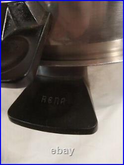 Vintage Rena-ware 6qt/4qt Dome & LID Stainless Stockpot Vintage Rena-ware 6qt/4qt Dome & LID Stainless Stockpot