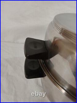 Vintage Rena-ware 6qt/4qt Dome & LID Stainless Stockpot Vintage Rena-ware 6qt/4qt Dome & LID Stainless Stockpot