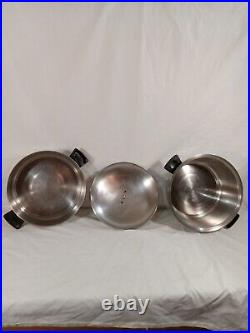 Vintage Rena-ware 6qt/4qt Dome & LID Stainless Stockpot Vintage Rena-ware 6qt/4qt Dome & LID Stainless Stockpot