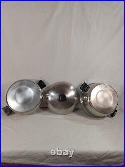 Vintage Rena-ware 6qt/4qt Dome & LID Stainless Stockpot Vintage Rena-ware 6qt/4qt Dome & LID Stainless Stockpot