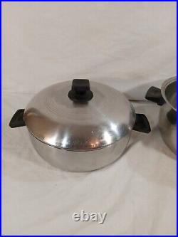 Vintage Rena-ware 6qt/4qt Dome & LID Stainless Stockpot Vintage Rena-ware 6qt/4qt Dome & LID Stainless Stockpot