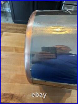 Vintage Revere Ware 16 Qt Stock Pot/Lid Stainless Steel Copper Bottom 79 Rome NY
