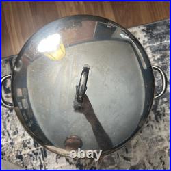 Vintage Revere Ware 16 Qt Stock Pot Lid Stainless Steel Copper Bottom 85 Rome NY Vintage Revere Ware 16 Qt Stock Pot Lid Stainless Steel Copper Bottom 85 Rome NY