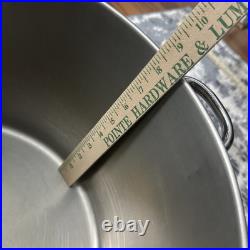 Vintage Revere Ware 16 Qt Stock Pot Lid Stainless Steel Copper Bottom 85 Rome NY Vintage Revere Ware 16 Qt Stock Pot Lid Stainless Steel Copper Bottom 85 Rome NY