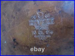 Vintage Revere Ware 16 Qt Stock Pot withLid Stainless Steel Copper Bottom Clinton