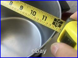 Vintage Revere Ware 16qt Stock Pot Stainless Steel Copper Bottom Rome NY USA