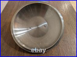 Vintage Revere Ware 1801 16 Qt Stock Pot withLid Stainless Steel Bottom 2056 KOREA