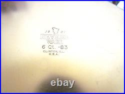 Vintage Revere Ware 6 Qt Stock Pot In Original Box Rare USA