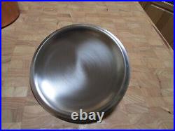 Vintage Revere Ware Copper Stainless Buffet Casserole Stock Pot With Lid Unused Vintage Revere Ware Copper Stainless Buffet Casserole Stock Pot With Lid Unused