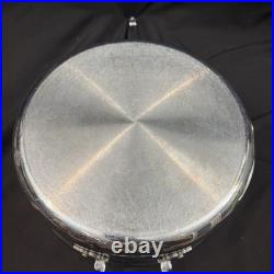 Vintage Ruffoni Opus Prima Hammered Stainless Steel Braiser 5 qt Retired