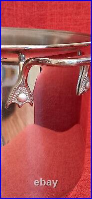 Vintage SABATIER De La Cuisine Pasta Pot with Strainer Duck Mallard Stainless
