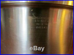 Vintage SALADMASTER 18-8 Stainless Steel 7 QT Stock Pot Dutch Oven with Vapo Lid