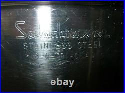 Vintage Saladmaster 6qt Stock Pot Dutch Oven T304S Stainless Steel