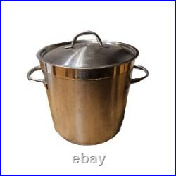 Vollrath 3103 Centurion 10 1/2 Qt Stainless Steel Stock Pot With Lid