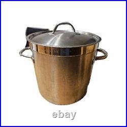 Vollrath 3103 Centurion 10 1/2 Qt Stainless Steel Stock Pot With Lid