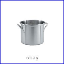 Vollrath 77600 16 qt Tri-Ply Stainless Steel Stock Pot