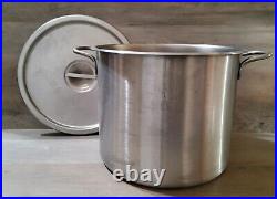 Vollrath Stainless Steel 78580 Stock Pot Made in USA 8.5'' H x11'' W