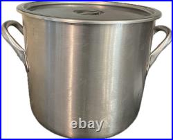 Vollrath Wear-Ever Stock Pot Stockpot Stainless Steal 20 Quart Commercial Grade
