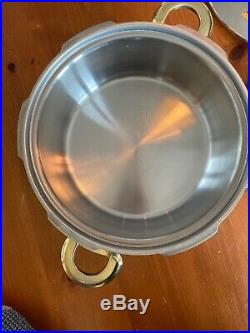 Vtg KUHN RIKON DUOTHERM 3L PRESSURE COOKER with LID for STOCK POT Casesserole