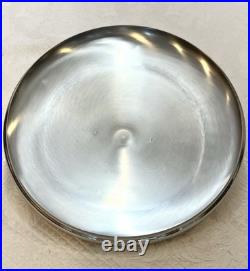 Vtg Revere Ware SS 16 Qt Stock Pot Commercial Grade & Lid Tri-Ply Disc Bottom