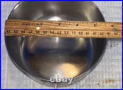 Vtg Revere Ware Set Copper Bottom Cookware. Skillet, Stock Pot, 2 Sauce Pans