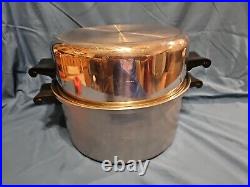 Vtg Saladmaster Stock Pot Dutch Oven 7 Qt Dome Lid 18-8 Stainless 2 PC USA Vtg Saladmaster Stock Pot Dutch Oven 7 Qt Dome Lid 18-8 Stainless 2 PC USA