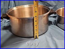 Vtg Saladmaster Stock Pot Dutch Oven 7 Qt Dome Lid 18-8 Stainless 2 PC USA Vtg Saladmaster Stock Pot Dutch Oven 7 Qt Dome Lid 18-8 Stainless 2 PC USA