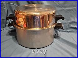 Vtg Saladmaster Stock Pot Dutch Oven 7 Qt Dome Lid 18-8 Stainless 2 PC USA Vtg Saladmaster Stock Pot Dutch Oven 7 Qt Dome Lid 18-8 Stainless 2 PC USA