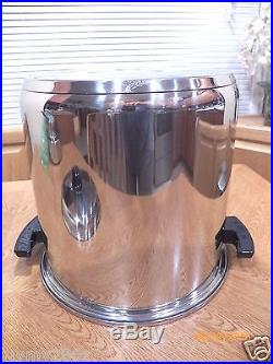 WEST BEND KITCHEN CRAFT 20QT STOCK POT COLOSSAL COOKER T304 STAINLESS STEEL