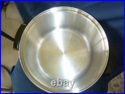 West Bend Kitchen Craft 12 Qt Stainless Steel Stock Pot With LID