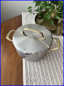 William Sonoma GreenPanT Stainless-Steel Ceramic Nonstick Stock Pot, 5 quart