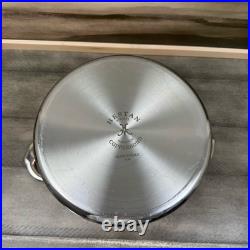 Williams Sonoma Hestan Copperbond Induction Stock Pot 6-Quart Tarnished Read