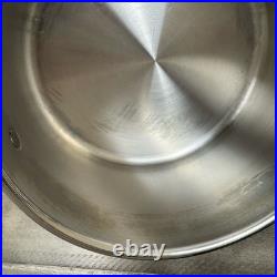 Williams Sonoma Hestan Copperbond Induction Stock Pot 6-Quart Tarnished Read